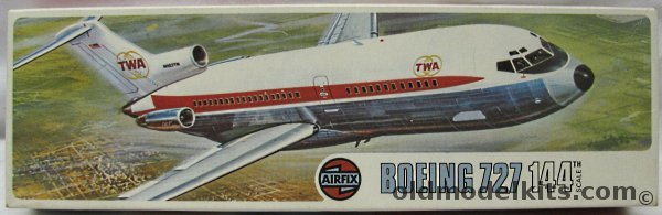Airfix 1/144 Boeing 727-100 - TWA, 03173-6 plastic model kit